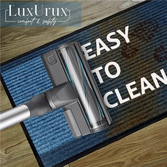 Durable Rubber Door Mat - Heavy Duty, Indoor/Outdoor, Easy to Clean, Waterproof - Picture 5 of 7